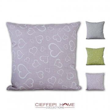 cuscino arredo cuori