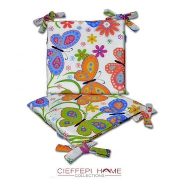 BUTTERFLY Set 2 Cuscini per...