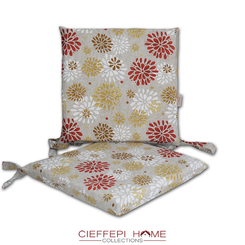set due cuscini sedia