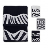 asciugamano set 1+1 bagno in spugna bagno elegante
