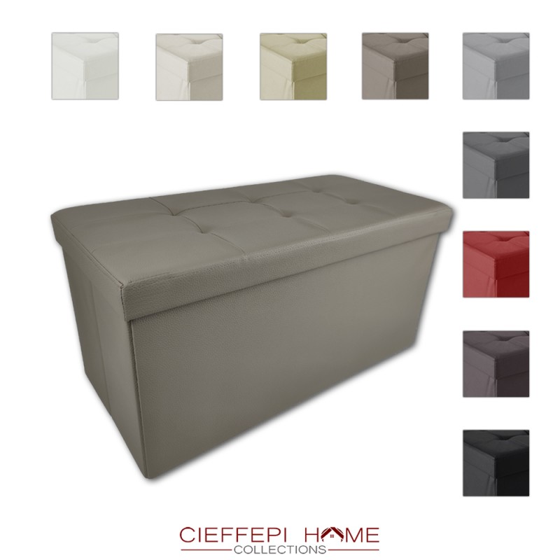Ecopelle Panca contenitore - Cieffepi Home Collections