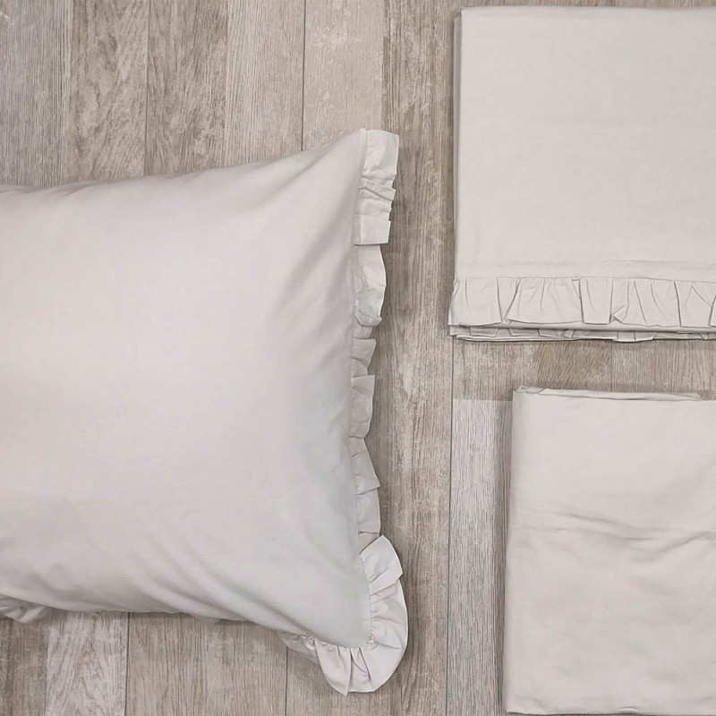 lenzuola letto cotone