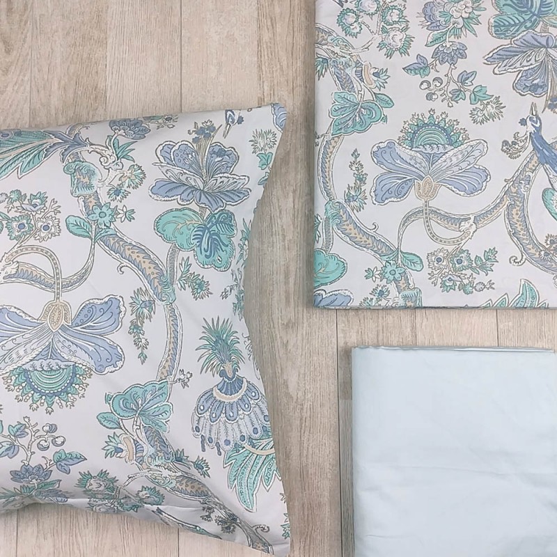 lenzuola letto cotone