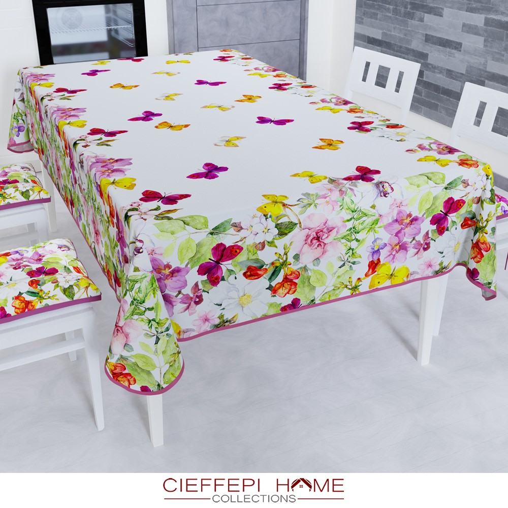 Farfalle Tovaglia Copritavolo stampa digitale in due misure - Cieffepi Home Coll - Imagen 6 de 7