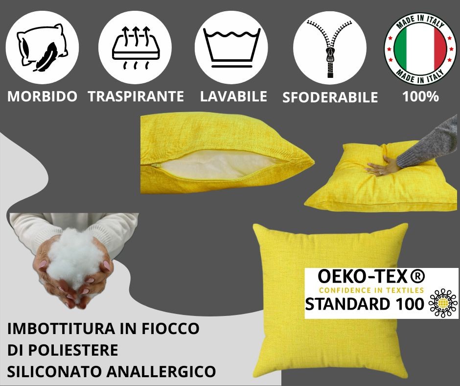 MULTICOLOR Cuscino arredo sfoderabile - Cieffepi Home Collections - Imagen 18 de 41