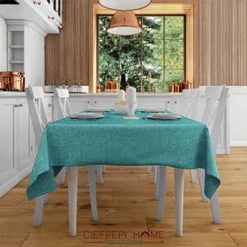 tovaglia antimacchia tinta unita disponibile in 7 colori