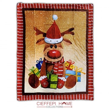 PLAID NATALE ecopelliccia...