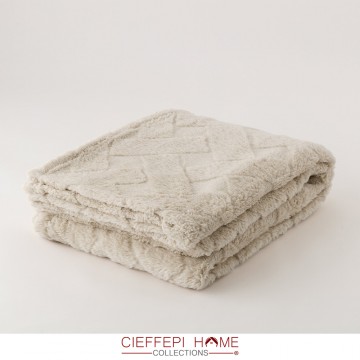FABULA plaid ecopelliccia...