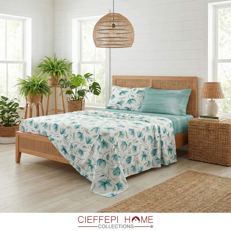 lenzuola letto cotone