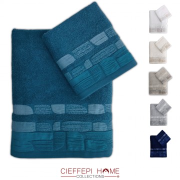 BRODNEY Set 2 Asciugamani...