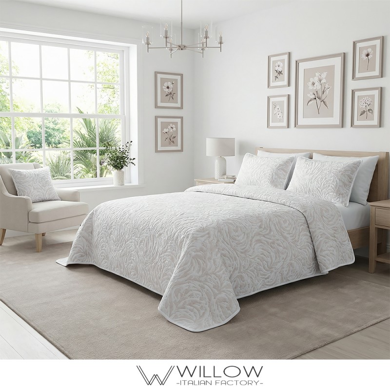 COPRILETTO JACQUARD ESTIVO PRIMAVERILE