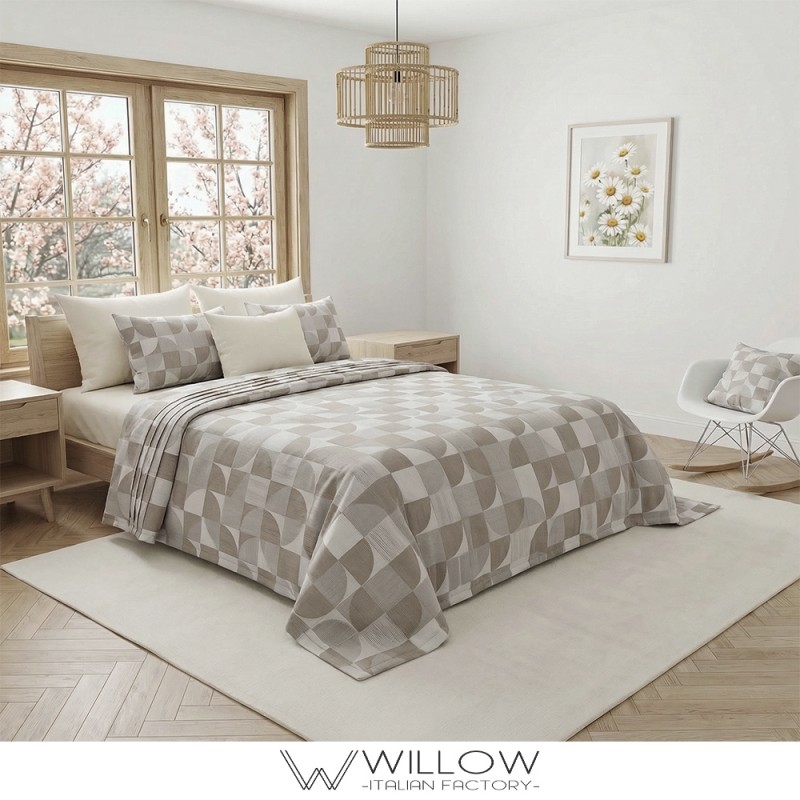 COPRILETTO JACQUARD ESTIVO PRIMAVERILE