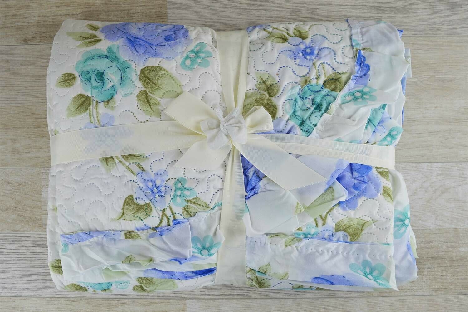 VIOLETTA Trapuntino Copriletto con volant in Microfibra stampata - Matrimoniale - Foto 13 di 27