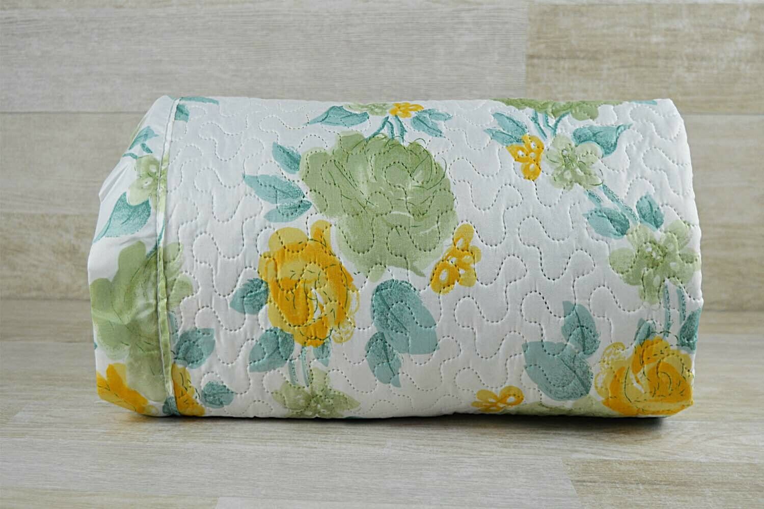 VIOLETTA Trapuntino Copriletto con volant in Microfibra stampata - Matrimoniale - Foto 17 di 27