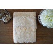 asciugamano set 1+1 bagno in spugna bagno elegante