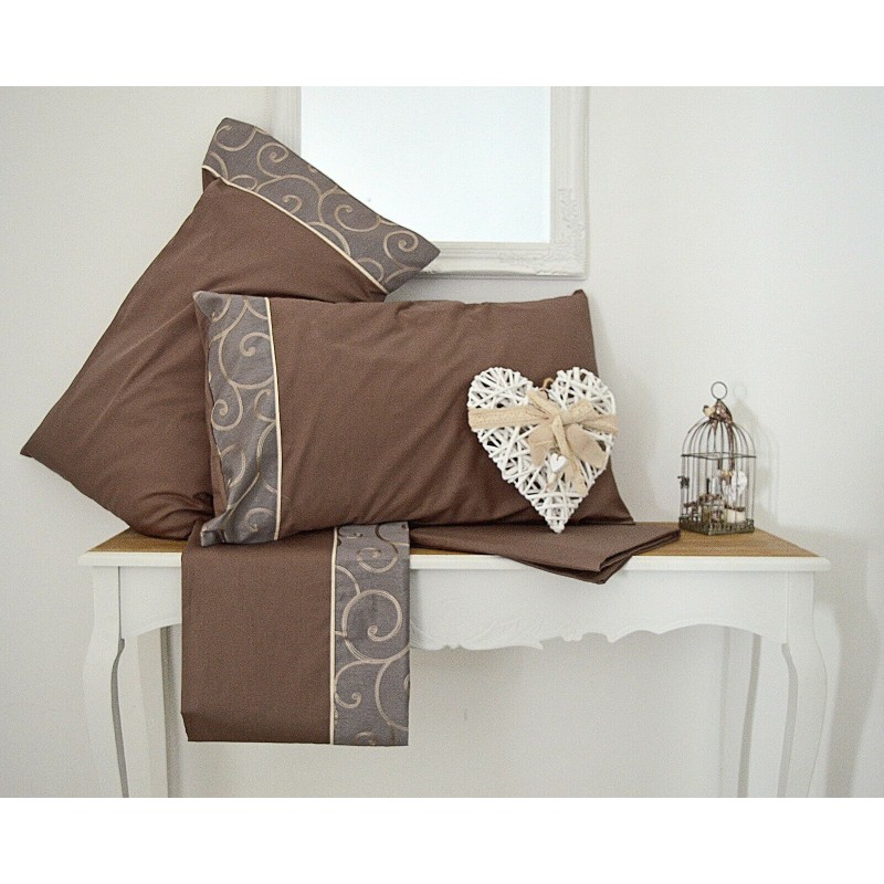 lenzuola letto cotone