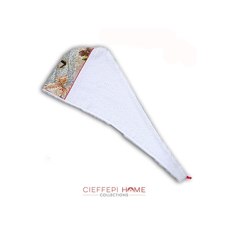 turbante capelli in spugna