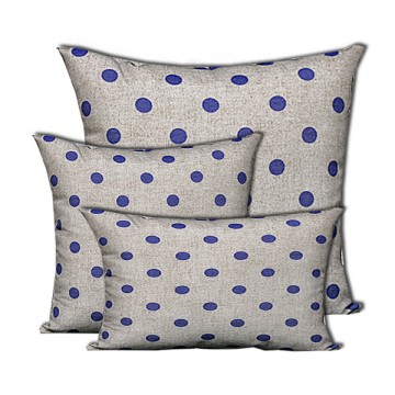 cuscino arredo a pois