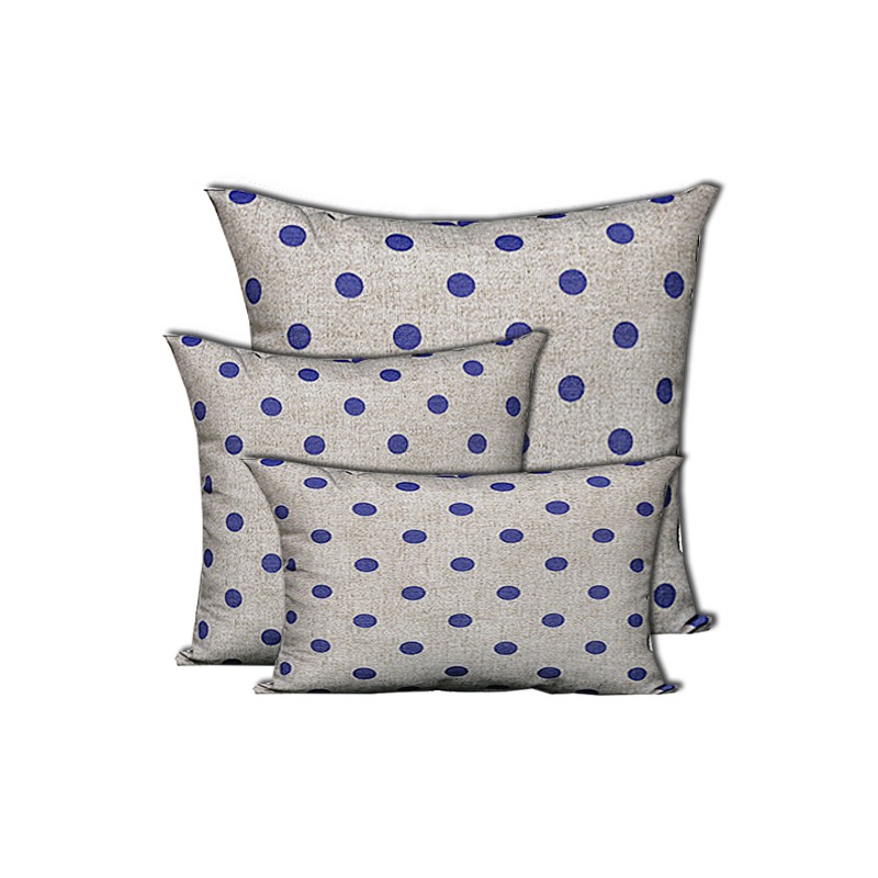 cuscino arredo a pois