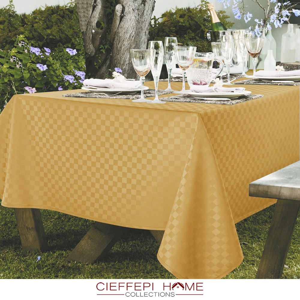 DAMINA Tovaglia antimacchia impermeabile no stiro in diverse misure e colori. - Imagen 20 de 21