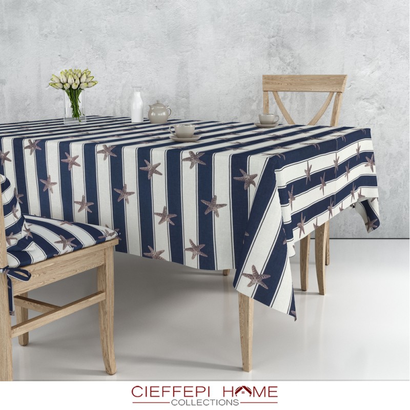 tovaglia da tavola stile mare disponibile in 11 misure