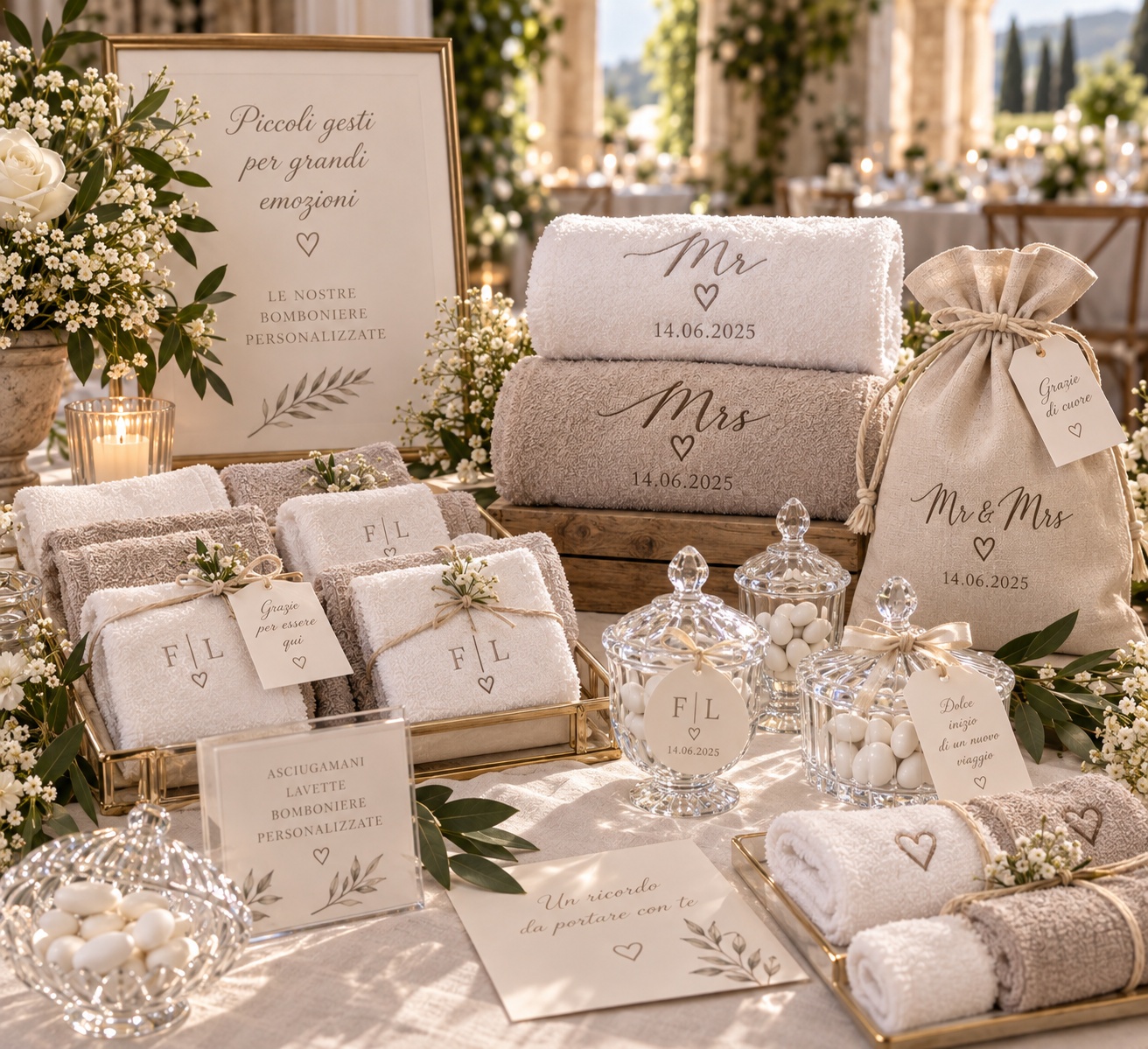 Spugna e benessere personalizzata